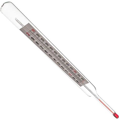 Clear, Glass Candy Thermometer With Protector | 250330 | Matfer Bourgeat