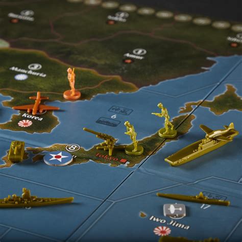 Avalon Hill Axis & Allies Pacific 1940 Second Edition WWII Strategy Board Game, Ages 12 and Up ...