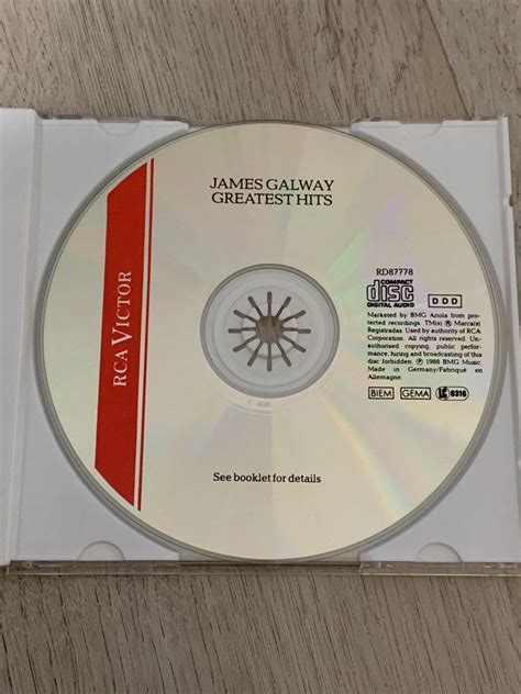 James Galway Greatest Hits (Made in Germany), Hobbies & Toys, Music ...