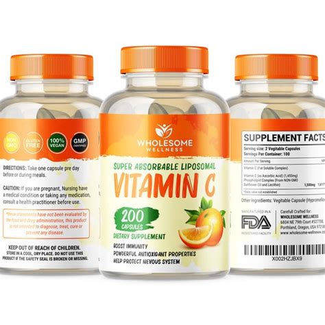 Dietary Supplement Labels: the Best Dietary Supplement Label Design Ideas | 99designs