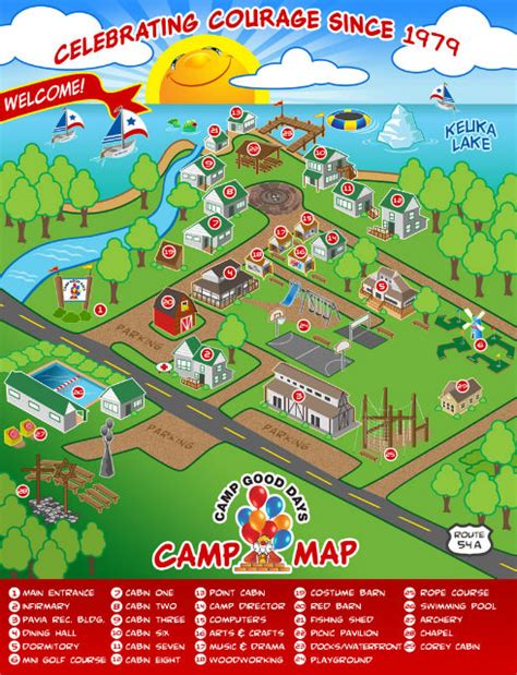 Camp Map | Camp Good Days