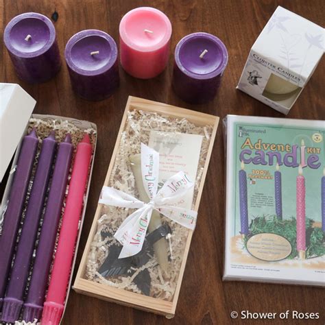 Advent, Christmas Eve & Epiphany Candles - Shower of Roses Blog