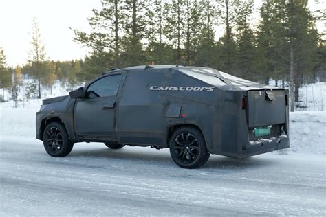 2020 Fiat Strada Pickup’s New Camo Pays Homage To Tesla Cybertruck ...