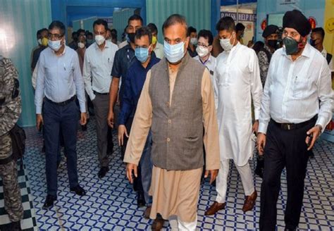 Himanta Biswa Sarma visits Quarantine facility, warns of action against ...