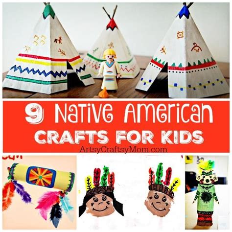 9 MEANINGFUL NATIVE AMERICAN CRAFTS FOR KIDS | Native american crafts, American crafts ...