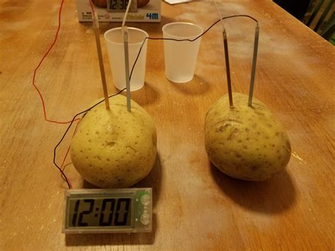 Potato Battery Clock - We Want Science