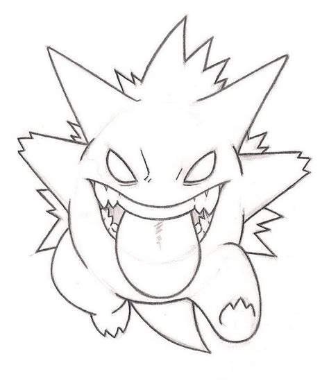 Gengar Pokemon, Pokemon Art, Mewtwo, Charizard, Demon Drawings, Doodle Drawings, Doodle Art ...