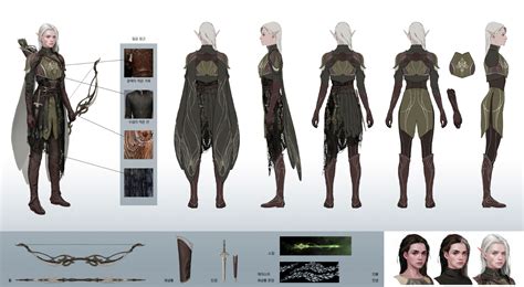 Archer character concept art :: Behance