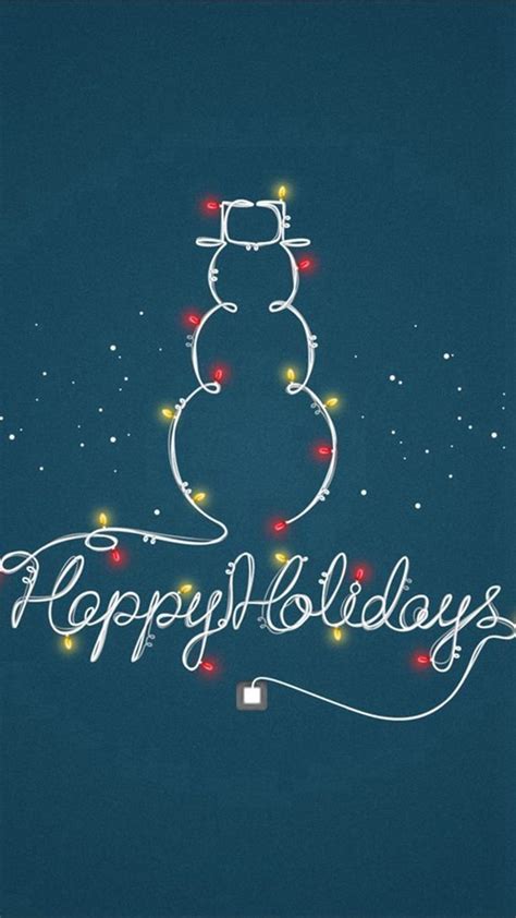 Cute Happy Holidays Wallpaper