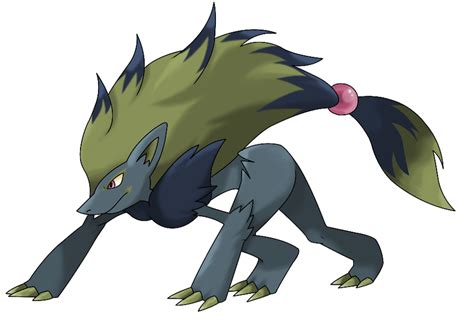 Zoroark Shiny by icaro382 on DeviantArt