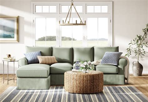 Green Sectional Sofa - Foter