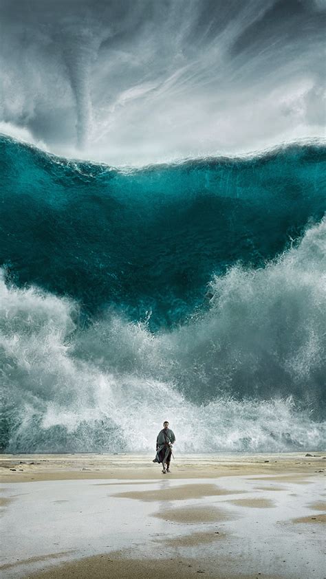 Exodus Wave Sea Art Film Illust Android wallpaper - Android HD wallpapers