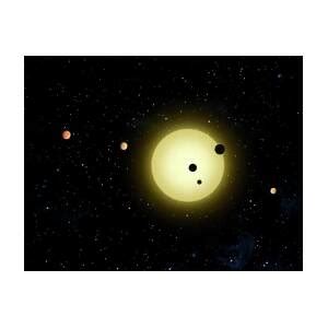 Kepler-11 Planetary System Photograph by Nasa/ames/jpl-caltech/science Photo Library - Fine Art ...