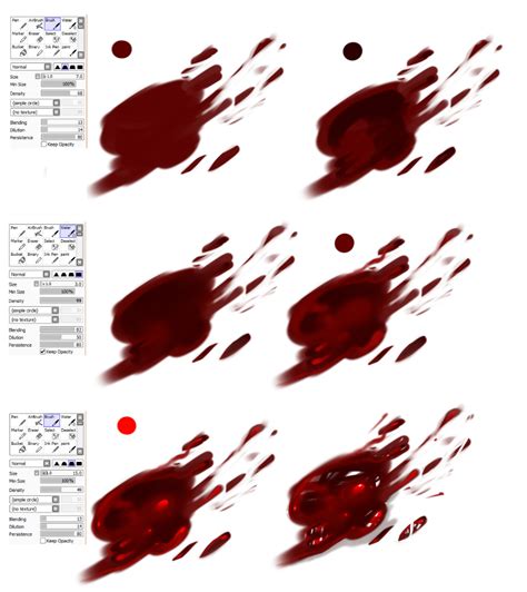 Easy Blood - tutorial by ryky Digital Painting Techniques, Digital ...