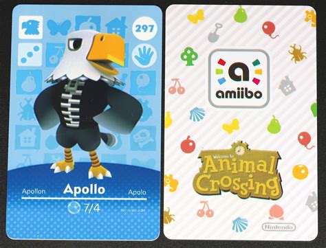 Apollo #297 Animal Crossing Amiibo Card – Villager Cards