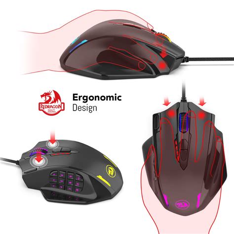 Shop for Redragon M908 Wired Gaming Mouse Online | GearVita