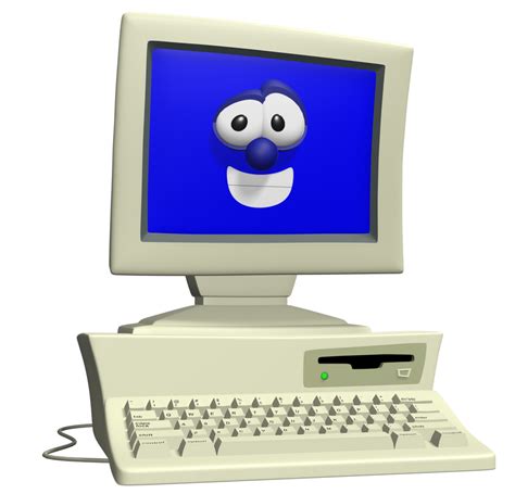 VeggieTales - Qwerty with a Face (2000s) Render by LuxoVeggieDude9302 ...