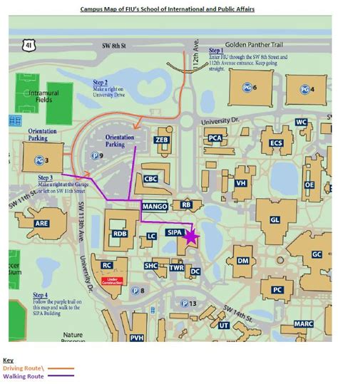 Fiu Mmc Campus Map Pdf - Map