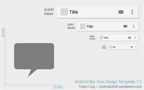 Action Bar Icon Design Template by ghost301 on DeviantArt
