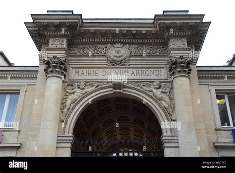 city hall in paris (france Stock Photo - Alamy