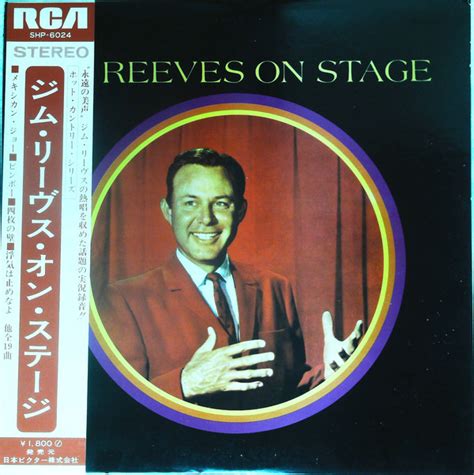 Jim Reeves – Jim Reeves On Stage (Vinyl) - Discogs