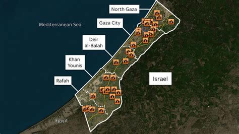 Israel-Hamas war: Satellite images show homes and infrastructure destroyed in Gaza | World News ...