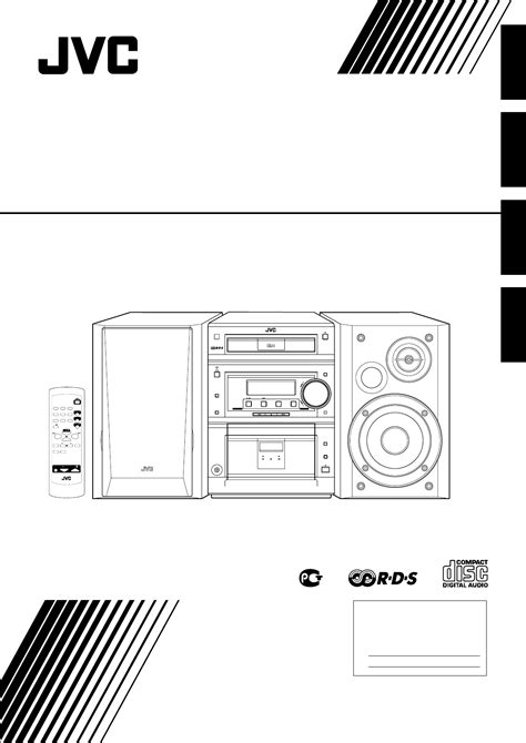 User's Manual Jvc Home Stereo System