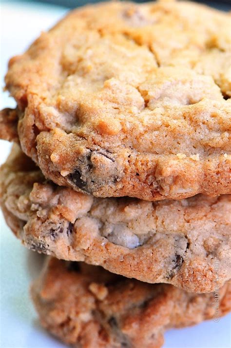 Chocolate Chip Peanut Butter Oatmeal Cookies Recipe - Add a Pinch