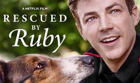 Rescued by Ruby trailer: Grant Gustin as a police officer is in search for the most loyal partner