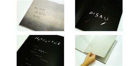 Sapardi Djoko Damono's Visual Poetry Book :: Behance