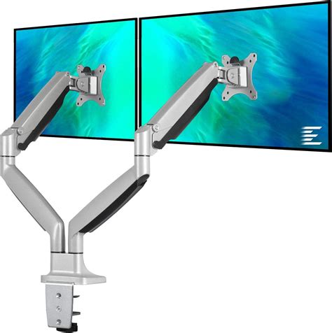 EleTab Dual Monitor Mount Stand (8541635048) - Clear On Tech