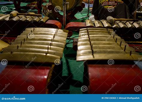 Gamelan or Bonang Javanese Traditional Indonesia Instrumental Music Stock Image - Image of ...