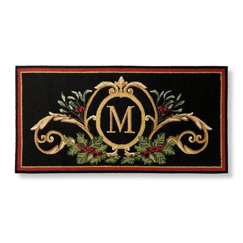 Feliz Monogrammed Door Mat | Bunch Of Websites