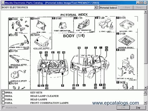 Mazda Asia General Parts Catalog