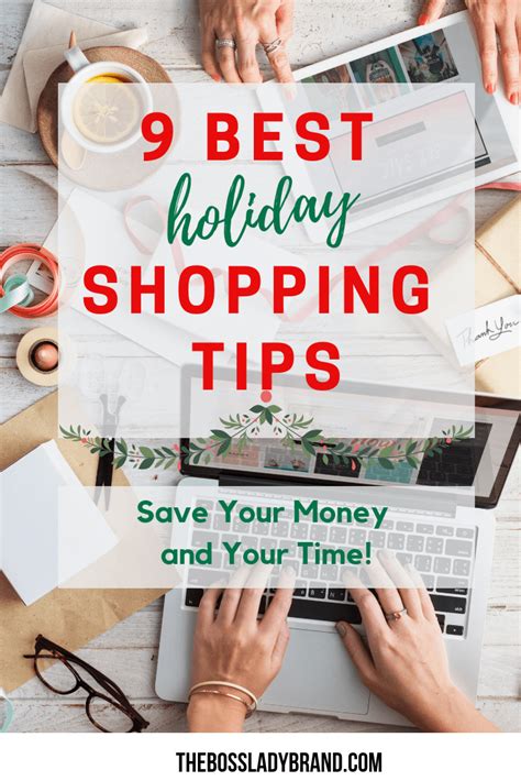 The 9 Best Holiday Shopping Tips to Save Money - Boss Lady Brand