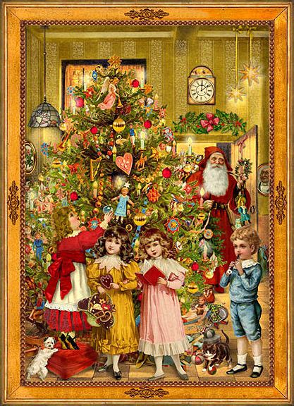 Vintage Victorian Christmas Greeting Card Pictures, Photos, and Images ...