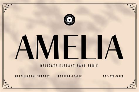 Amelia Font by Minimalistartstudio · Creative Fabrica