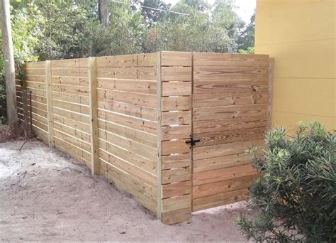 Horizontal Fence & Gate we Built : r/fence