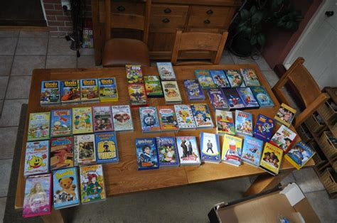 Miscellaneous kids VHS tapes for sale - 48 individual incl. Disney ...