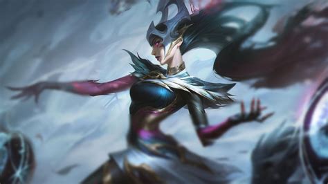 Coven Syndra Pearl Chroma Splash Art 🔮 : r/syndramains