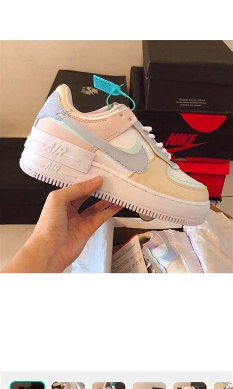 Nike Air Force 1 Shadow Pastel, Women's Fashion, Footwear, Sneakers on Carousell