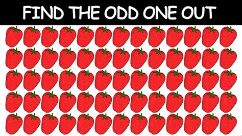 Can You Spot The Odd One Out In All 5 Pictures In Under 50 Seconds?