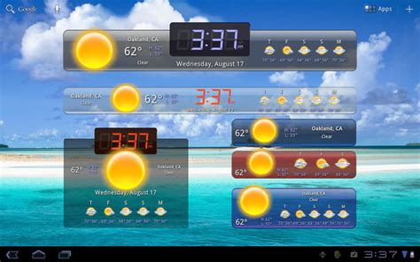 HD Widgets Gives You Beautiful Weather and Clock Widgets for Your Android Honeycomb Tablet