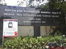 DG Vaishnav College (DGVC Chennai) - Admission 2022, Courses, Fees