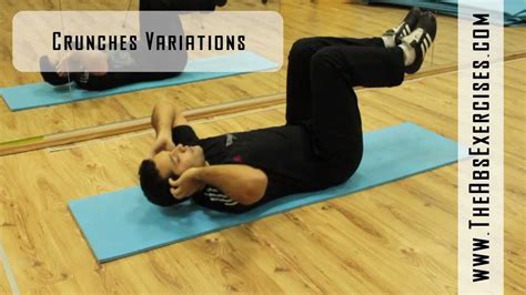 Abs Exercises - Crunch Variation - YouTube