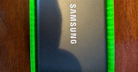 Samsung T7 SSD Drive Bumper by GV - Maryland | Download free STL model | Printables.com