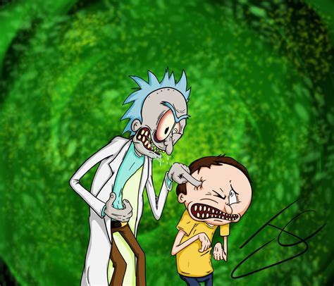 Rick & Morty by JCaluger on Newgrounds