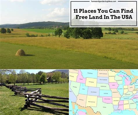 11 Places You Can Find Free Land In The USA