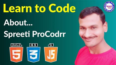 Spreeti ProCodrr html, Web Development full course free,Web Designer,web devloping free course ...