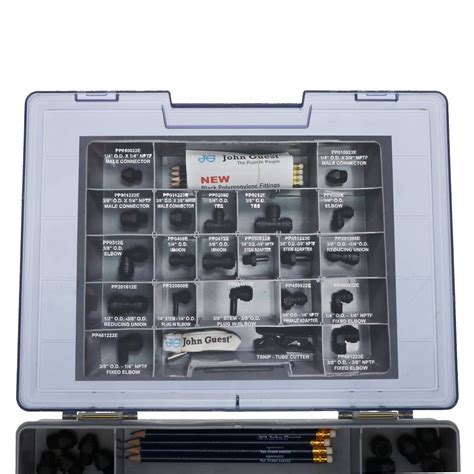 John Guest Installation and Service Kit - 100 Pieces Black Polypro – Fresh Water Systems